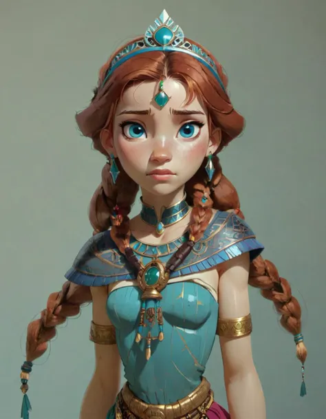 studio ghibli anime version of
Princess Anna
from ancient egypt,
by Ellen Jewett and Atey Ghailan