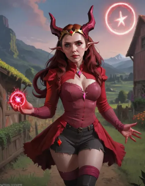 real life version of
Scarlet Witch
from stardew valley,
by Bastien Lecouffe-Deharme and Hubert Robert
