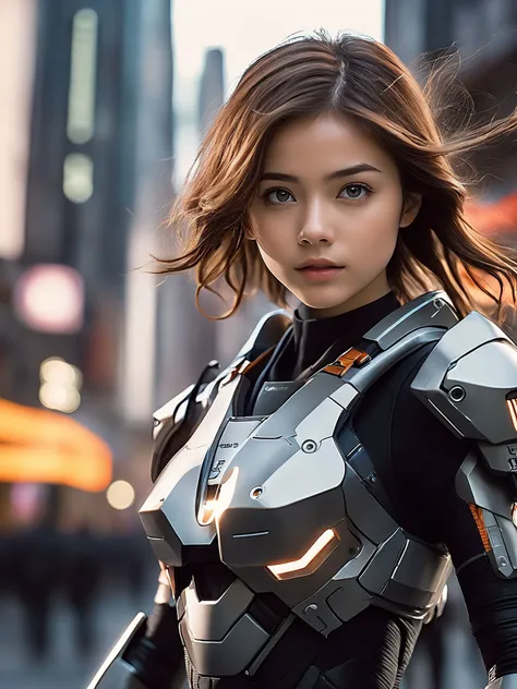 cinematic film still cinematic photo best quality, masterpiece, highres, (best detail:1.4), (photorealistic:1.4),
1girl, fluttering hair, perfect fingers, symmetrical, (small breasts:1.4), elegant poses, random composition, random angle of view,
scifi soldier wearing an exo-suit, futuristic city, armor, exosuit, powered exoskeleton, cannon, helmet, heavy weapon, scifi gun, holding,
ultra highres, sharpness texture, High detail RAW Photo, detailed face, shallow depth of field, (high detailed skin:1.2), dslr, film grain, Fujifilm XT3,
. 35mm photograph, film, bokeh, professional, 4k, highly detailed . shallow depth of field, vignette, highly detailed, high budget, bokeh, cinemascope, moody, epic, gorgeous, film grain, grainy, <lora:AIGirlXL_V1:0.3>, <lora:polyhedron_all_sdxl:0.3> ,perfect eyes, skin blemish, detailed skin,