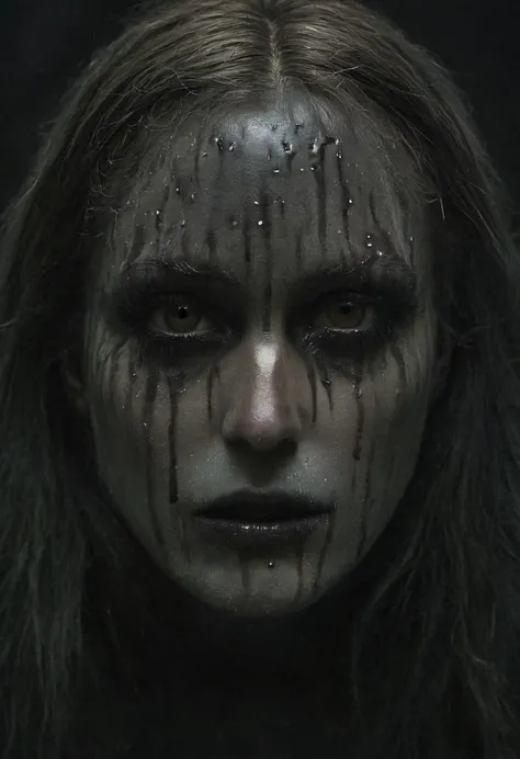 Dark art (chdmchlwrd style), photography transcending traditional media, a weird being of pure darkness, detailed skin with visible pores, mysterious presence, raytracing, 8k, hdr, masterpiece, award winning art, 35mm photography, amazing lighting, (Victoria Frances style), hyperreal art