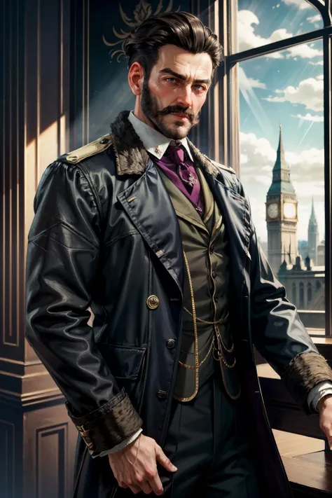 ((masterpiece, best quality))
<lora:add_detail:0.8>
<lora:AssaStarrick:0.8>
AssaJacob, 1boy, male focus, solo, beard, victorian, smirk, london