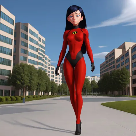 <lora:VRAMsViolet640v2:0.5>,xyzviolet,1girl,long hair,beautiful,masterpiece,bodysuit,<lora:3DMM_V11:0.2>,3DMM,dynamic angle,standing,in a city park,