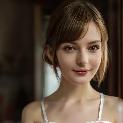 1girl, medium shot, skinny, stockings, underwear, garter belt, short hair, (RAW photo, best quality), finely detail, light smile, extremely detailed CG unity 8k wallpaper, ultra-detailed, highres, soft light, beautiful detailed girl, detailed fingers, extremely detailed eyes and face, beautiful detailed nose, beautiful detailed eyes, <lora:100_ellafreya_v1:0.8>