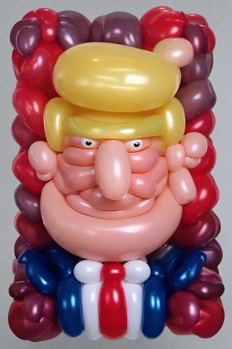 <lora:PE_BalloonStyle:0.8> PEBalloonStyle,
Portrait of Donald Trump
