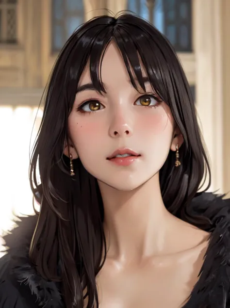 real skin texture, raw photo, cathedral background, hyperrealism, muted colors, high contrast, front lighting, artistic photoshoot, backlight,
1girl, bare shoulder, closeup face, face closeup, (long nail:1.2),
<lora:Ahri:0.4> Ahri, , black hair, yellow eyes, , <lora:perfect hands:0.7> Perfect Hands
<lora:0246 gray fur_v1:0.4> ruanyi0246, fur coat
<lora:hiyamasayaV2_lora:0.6> hiyamasaya