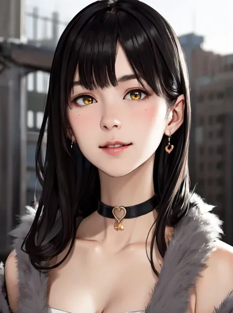 real skin texture, raw photo, cathedral background, hyperrealism, muted colors, high contrast, front lighting, artistic photoshoot, backlight,
1girl, bare shoulder, closeup face, face closeup, (long nail:1.2),
<lora:Ahri:0.4> Ahri, , black hair, yellow eyes, , <lora:perfect hands:0.7> Perfect Hands
<lora:0246 gray fur_v1:0.4> ruanyi0246, fur coat
<lora:hiyamasayaV2_lora:0.6> hiyamasaya <lora:skin_slider_v1:0.8>