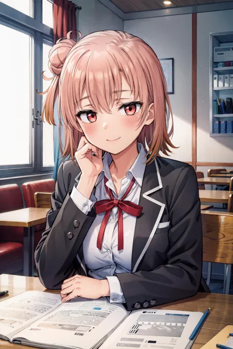nsfw,cherry blossom cream, Primary school students、8-year-old with short hair, ribbon, Green Eyes, hair ribbon, Pink Hair, Ahoge,
, shirt, white shirt, collared shirt, Jacket, Long sleeve, Captivating smile,masterpiece,Noise Reduction,Perfect Anatomy,High resolution, Very detailed,Game CG,Beautiful attention to detail,Visual Arts,
(crowd)、 Cowboy Shot、(Pussy、pussy)、(from below),(arms behind back)、(Put your arms behind your head)、Sit on a chair、Spread your legs、(Pussyメコスジ:1.0)、embarrassed、