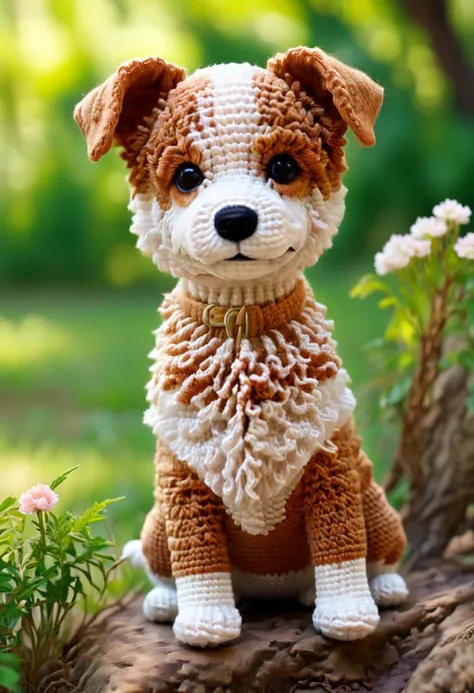 a photo of <<lora:SDXL_Sewing_dol_v2:1> BJ_Sewing_doll - a cute dog, intricate details, textured, high resolution, beautiful, highest quality, masterpiece, highly detailed