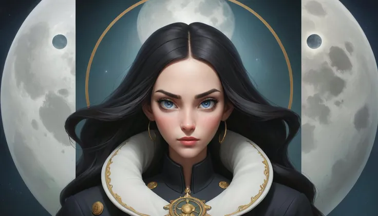 Doctor
Tarot Lovecraft Madness nautical full moon symmetrical decorative tarot card border concept art Alayna Lemmer and by Phil Noto and by Paolo Pellegrin