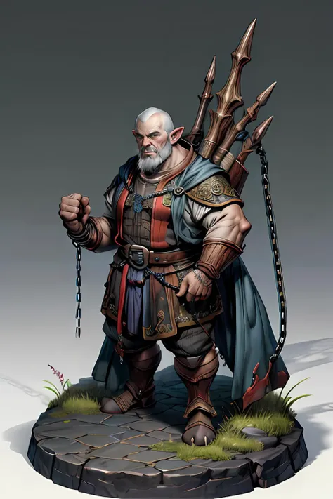 wjqflail full figure, dwarf cleric, intricate and detailed, chains, <lora:wjqflail-15:0.7>,
8k, highly detailed, jail, dungeon, Transparent,Fantasy, monster, dark, dwarf, <lora:more_details:0.7>