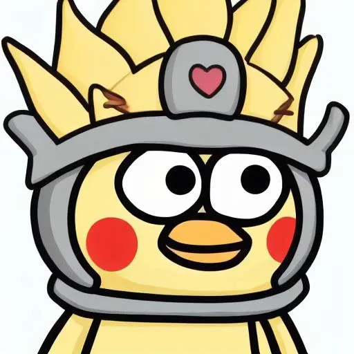 a ikun cartoon avator,highres,best quality