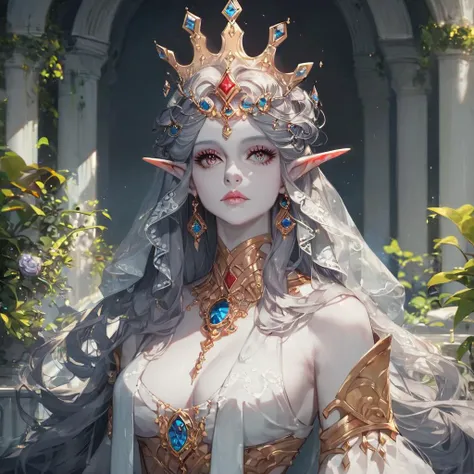 score_9, score_8_up, score_7_up, Expressiveh, ultra detailed, beautiful dark elf queen, beautiful face, crown of black marble, beautiful hair, long hair, ((pale skin)), beautiful clothes of noble vampire, cloth of kings, Masterpiece, best quality, edgQuality, <lora:Expressive_H-000001:0.8> expressiveh  <lora:MixSummerSolstice Style SDXL_LoRA_Pony Diffusion V6 XL:0.7> <lora:add_detail:1>