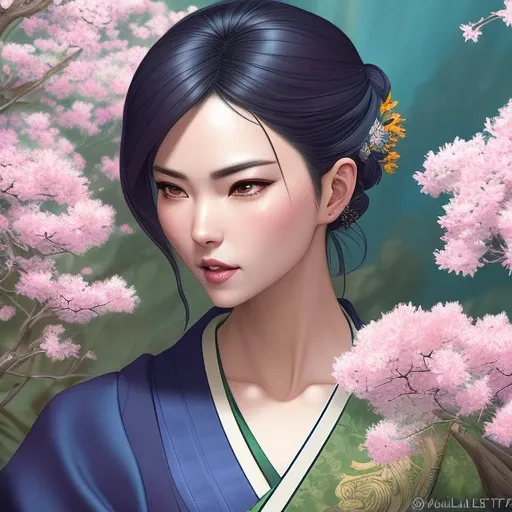 (Gorgeous Photo:1.3) of (Ultrarealistic:1.3),(Angry:1.3),best quality,masterpiece,highly detailed,ultra-detailed, A beautiful woman in a kimono looking at you in the spring breeze, highly detailed face. By Makoto Shinkai and Stanley Artgerm Lau WLOP Rossdraws James Jean Marc Simonetti elegant anime style digital painting artstation unreal engine render octane 4K UHD image is trending on deviantart cute vibrant cinematic light hyperdetailed 8k resolution concept matte fantasy coloring book illustration sharp focus intricate detail surrealist by Dali todd lockwood alphonse mucha greg rutkowski yoji shintaro Kago apophasis Zabrocki Greg Hildebrandt Ruan Jia jeffrey smith thomas evil energy portrait contest winner award winning picture pixiv fanboxography global illumination ray tracing,Highly Detailed,(__Hyperrealism:1.3),(__Photorealism:1.3),(__Ukiyo-E:1.3),(CMYK Colors:1.3),(close portrait:1.3),(Feminine:1.4),(beautiful:1.4),(attractive:1.3),handsome,calendar pose,perfectly detailed eyes,studio lighting,thematic background