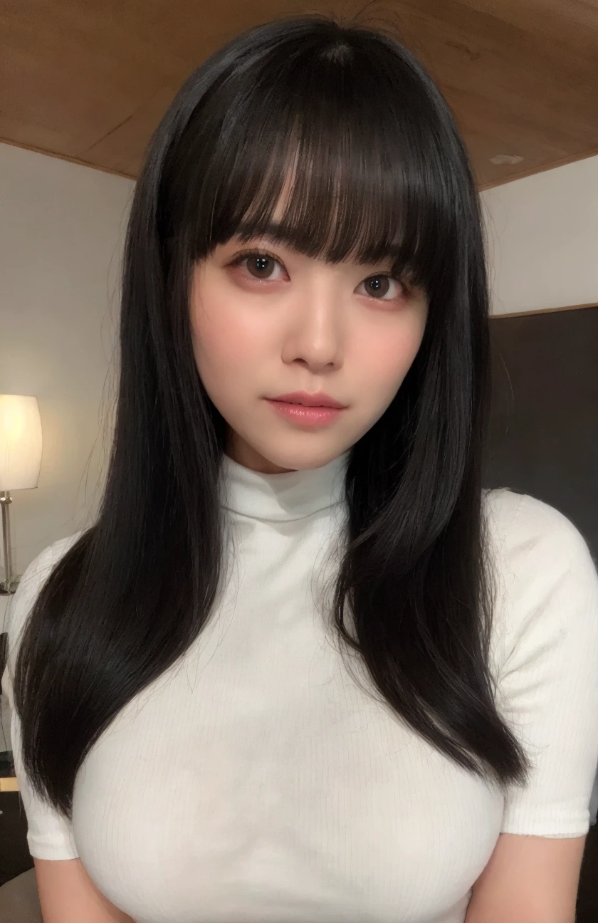 best quality, photorealistic, 8k, high res, woman, (((turtleneck tshirt:1))), ((looking at the viewer)), (looking at the camera), (medium hair), (professional lighting, bokeh), (street), (people, crowds:0.6), cityscape, neon light, time square, new york, (daytime), (portait:0.6), floating hair, (light particles, lens flare, glowing particles:0.6), (dynamic pose:1.2), soft lighting, <lora:UMI:0.75>