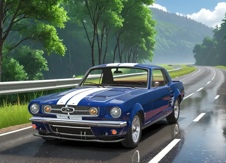 obc10 Car <lora:10_vehicle_obc10:1.0> on a road,
outside, gentle,
nature at background, professional, realistic, high quality,
Sunny with light rain, <lora:general_vehicle:-0.15>