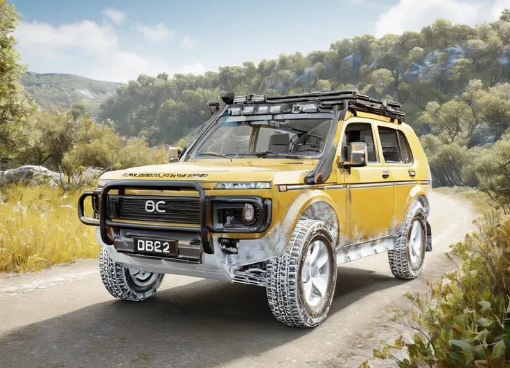 obc20 SUV <lora:20_vehicle_obc20:1.0> on a road,
outside, level,
nature at background, professional, realistic, high quality,
Sunny with clear skies, <lora:general_vehicle:-0.15>