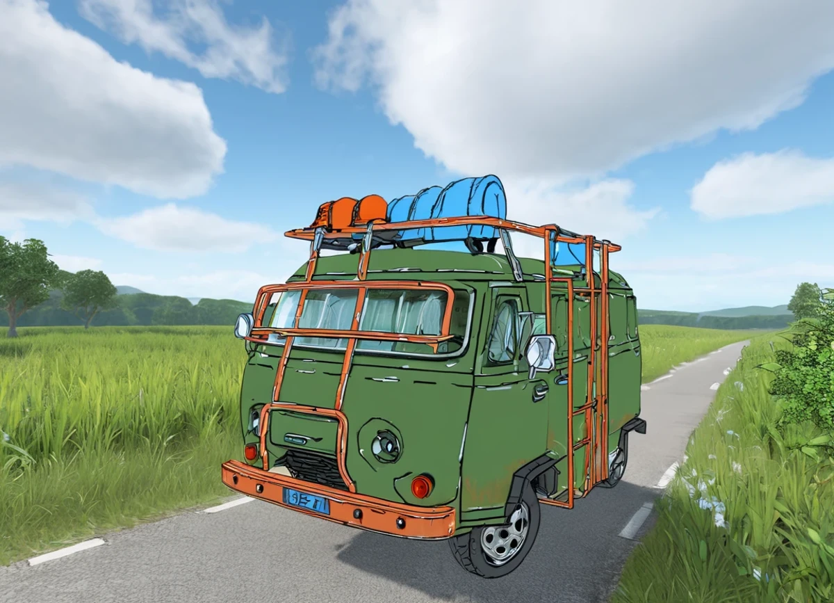 obc21 Van <lora:21_vehicle_obc21:1.0> on a road,
outside, feigned,
nature at background, professional, realistic, high quality,
Humid and partly cloudy, <lora:general_vehicle:-0.25>