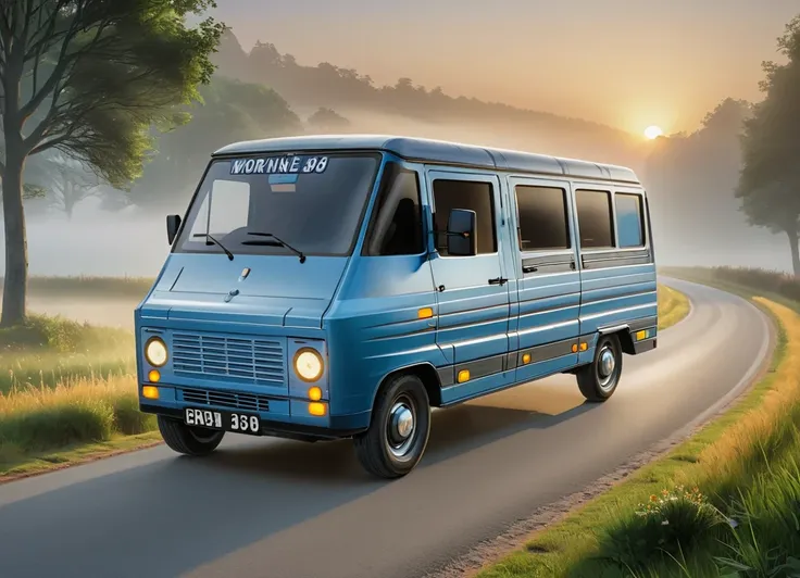 obc08 Van <lora:08_vehicle_obc08:1.0> on a road,
outside, holistic,
nature at background, professional, realistic, high quality,
Sunrise with morning mist, <lora:general_vehicle:-0.05>