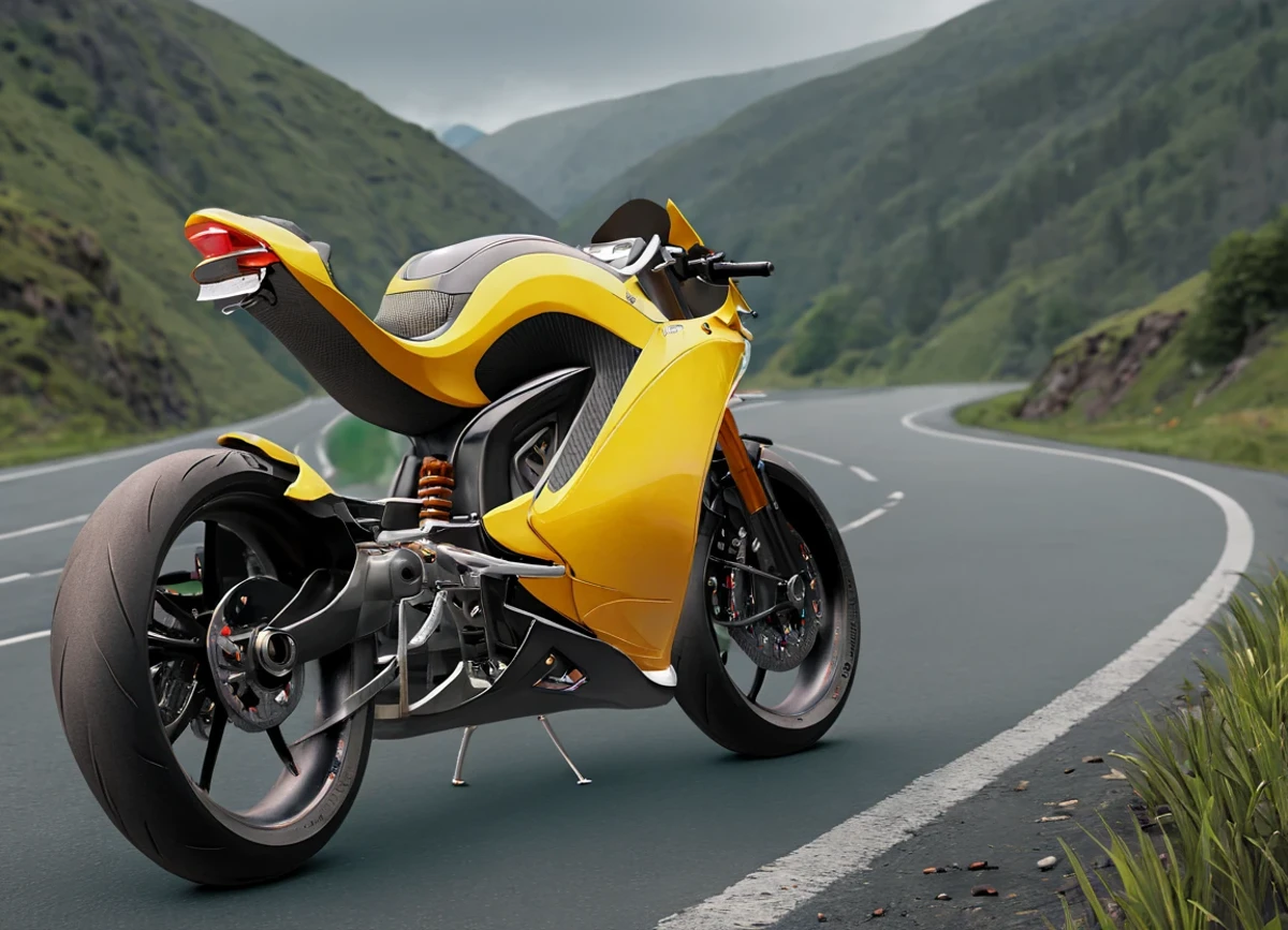 obc06 Motorcycle <lora:06_vehicle_obc06:1.0> on a road,
outside, resonant,
nature at background, professional, realistic, high quality,
Chilly and overcast, <lora:general_vehicle:-0.25>