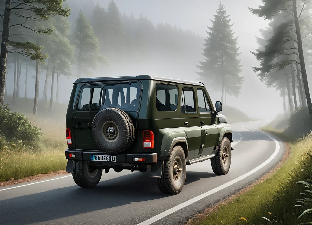 obc19 SUV <lora:19_vehicle_obc19:1.0> on a road,
outside, wispy,
nature at background, professional, realistic, high quality,
Foggy with limited visibility, <lora:general_vehicle:-0.10>