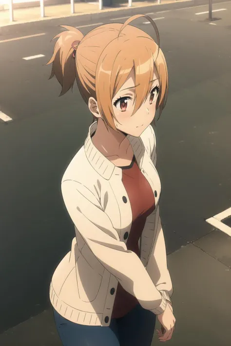 rei_miyamoto ,1girl, solo, short hair, medium hair,