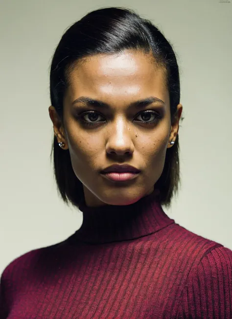 analog style, modelshoot style, A stunning intricate full color portrait of (sks woman:1),wearing a black turtleneck, epic character composition, by ilya kuvshinov, alessio albi, nina masic, sharp focus, natural lighting, subsurface scattering, f2, 35mm, film grain, <lora:locon_freema_v1_from_v1_64_32:1.3>