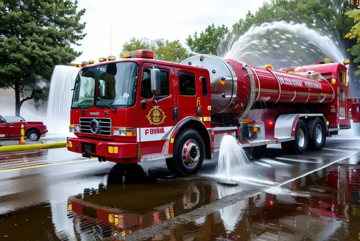 (no humans:1.4),(8K RAW photo of A photo fire truck spraying water),(masterpiece:1.2) and (best quality:1.2) and (photorealistic:1.4) and (Realistic:1.4) <lyco:squirting_female ejaculationV1:1.0>,(squirting),(squirter),(street background)