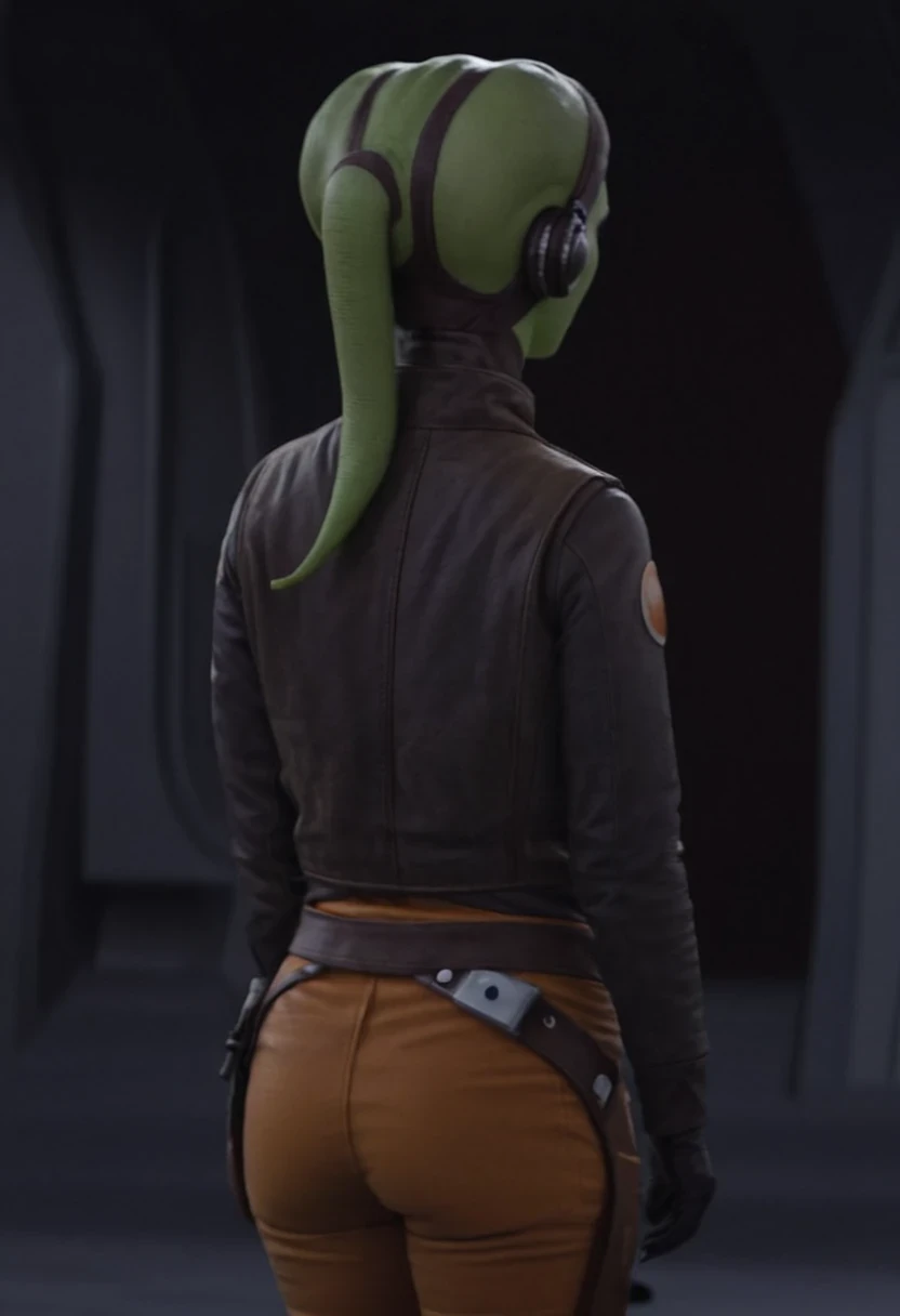 hera syndulla, from behind <lora:Hera_Syndulla_XL_2:0.8>