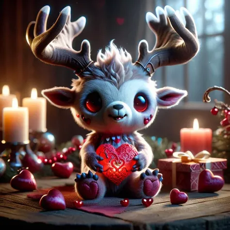 award-winning photography of a ral-smlvltnpls wendigo with cannibalistic hunger, glowing, whimsical, enchanted, magical, fantasy art concept, intricate details, masterpiece, best quality, realism, hyper realistic, <lora:ral-smlvltnpls-sdxl:0.8>