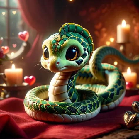 award-winning photography of a ral-smlvltnpls serpent with hypnotic gaze, glowing, whimsical, enchanted, magical, fantasy art concept, intricate details, masterpiece, best quality, realism, hyper realistic, <lora:ral-smlvltnpls-sdxl:0.8>