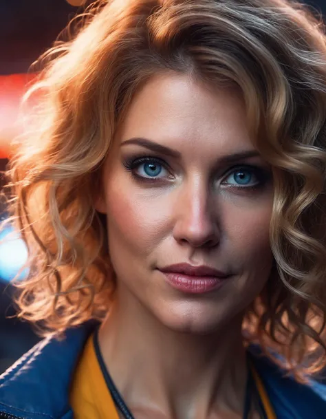 cinematic photo Digital art of ((ohwx woman)) , photorealistic, curly hair, highly detailed, artstation, smooth, sharp focus, art by michael whelan, artgerm, Darek Zabrock    <lora:triciahelfer_dh128_v1:1> . 35mm photograph, film, bokeh, professional, 4k, highly detailed