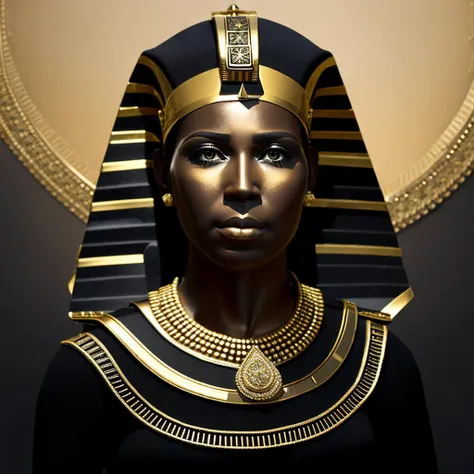 <lora:to8contrast:0.52> to8contrast   emb_blck_egpt_v4-1000 ebony  Gold and Black,bust of the queen,  gorgeous gold jewelry, goldy  Gilding,  richly detailed