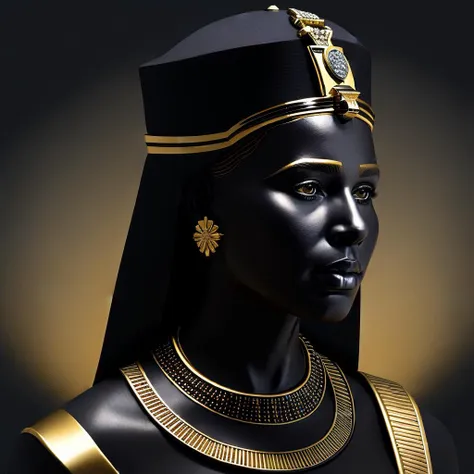 <lora:to8contrast:0.52> to8contrast   emb_blck_egpt_v4-1000 ebony bust of the queen, gorgeous jewelry, gold, richly detailed