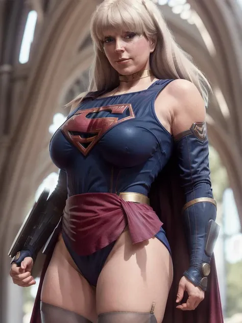 CS, half body, very large breast, supergirl outfit , centred in frame, photography, trending on artstation, sharp focus, intricate details, by greg rutkowski <lora:CS:0.8>