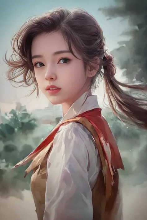 (masterpiece, realistic:1.4), (extremely intricate:1.2)>, close shot , portrait,(upper body:1.2), (from front:1.3), 191971 dress, backless dress, (long dress:1.2), very long hair, breasts, bare shoulders, sky, ocean, water, looking at viewer, italian, head tilt, wind, cloud, sunlight, outdoor, 1girl, solo, BREAK, cinematic light, ultra high res, 8k uhd, film grain, perfect anatomy, exquisitely detailed skin, best shadow, delicate, RAW,highres, <lora:Colorwater_v4:0.8>