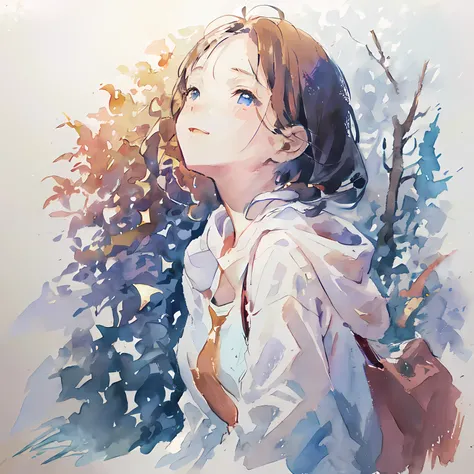 (best quality),(masterpiece:1.2), (colorful:0.9), (ink splashing),(color splashing),((watercolor)), clear sharp focus,
(portrait goddess of autumn:1.5), cute expression,elegant red colored haircut, beautyfull detailed face and eyes, elegant goddess  clothing,  autumn forest background,
colorwater  <lora:Colorwater_v4:1>
