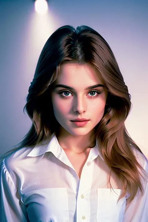 a stunning portrait of a radiant nk1nsky bo canon 5D, cinematic lighting, bokeh, shallow depth of field, light rays, blue hour, edge-lit <lora:epiCRealismHelper:0.6> <lora:bo_20230920135652:0.7>