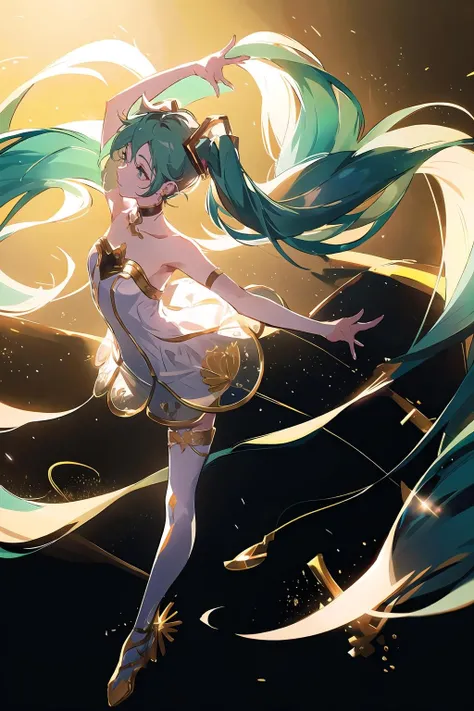 (best qualtiy,detailed back ground,Highest high resolution,8k wallpaper,full bloom,messy hair,shinny hair,Exposure to light,Bright pupils),((god of thunder(Genshin Impact))),(frontage),(Expose boob),(Focus on the legs),long whitr hair,glass ceilings,(cropped shoulders),(tightsuit)