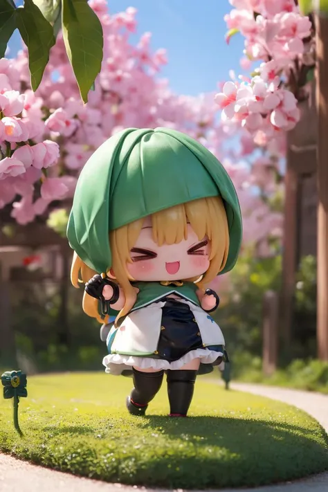 (masterpiece, best quality, ultra detailed),
1girl, solo, full body shot, cute, happy, outdoors,
AGGA_ST019, chibi, <lora:HerrscherAGGA2023_Chibi_V1:0.8>,
<lora:hotarueye_comic1_type3:1.0>,
light green tone,