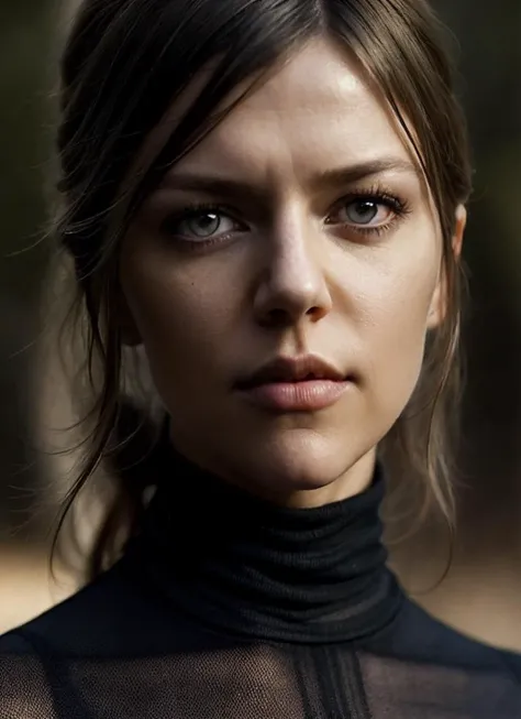 A stunning intricate full color portrait of (sks woman:1), wearing a black turtleneck, epic character composition, by ilya kuvshinov, alessio albi, nina masic, sharp focus, natural lighting, subsurface scattering, f2, 35mm, film grain, <lora:locon_kaitlin_v1_from_v1_64_32:1.25>