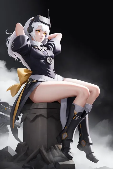 (Dramatic digital art:1.3) of,(Lively:1.3) portrait of female (Snezana Sakovich 2:1.1) シースルーof着物を着る, ベッドof上で寝る,Style - Silver Magic, Stylish girl,society,Art Station,The happi coat is open,Thin legs,short boots