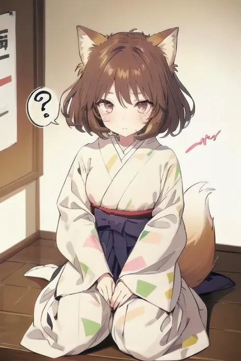 1girl, best quality, wariza, speech bubble, spoken question mark,
<lora:dongitsune2V1:0.7:0.7>, dongitsune2,