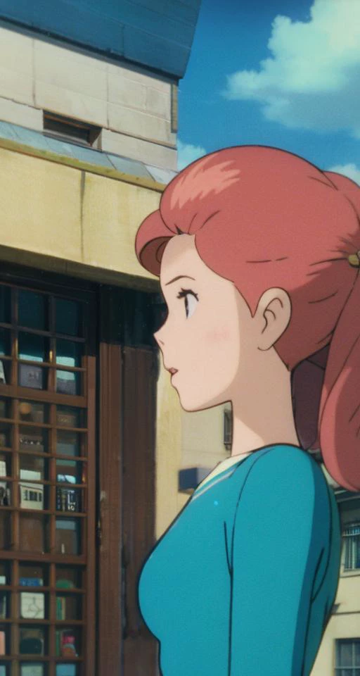 Documentary of a Couple, Bouffant hair, ghibli,