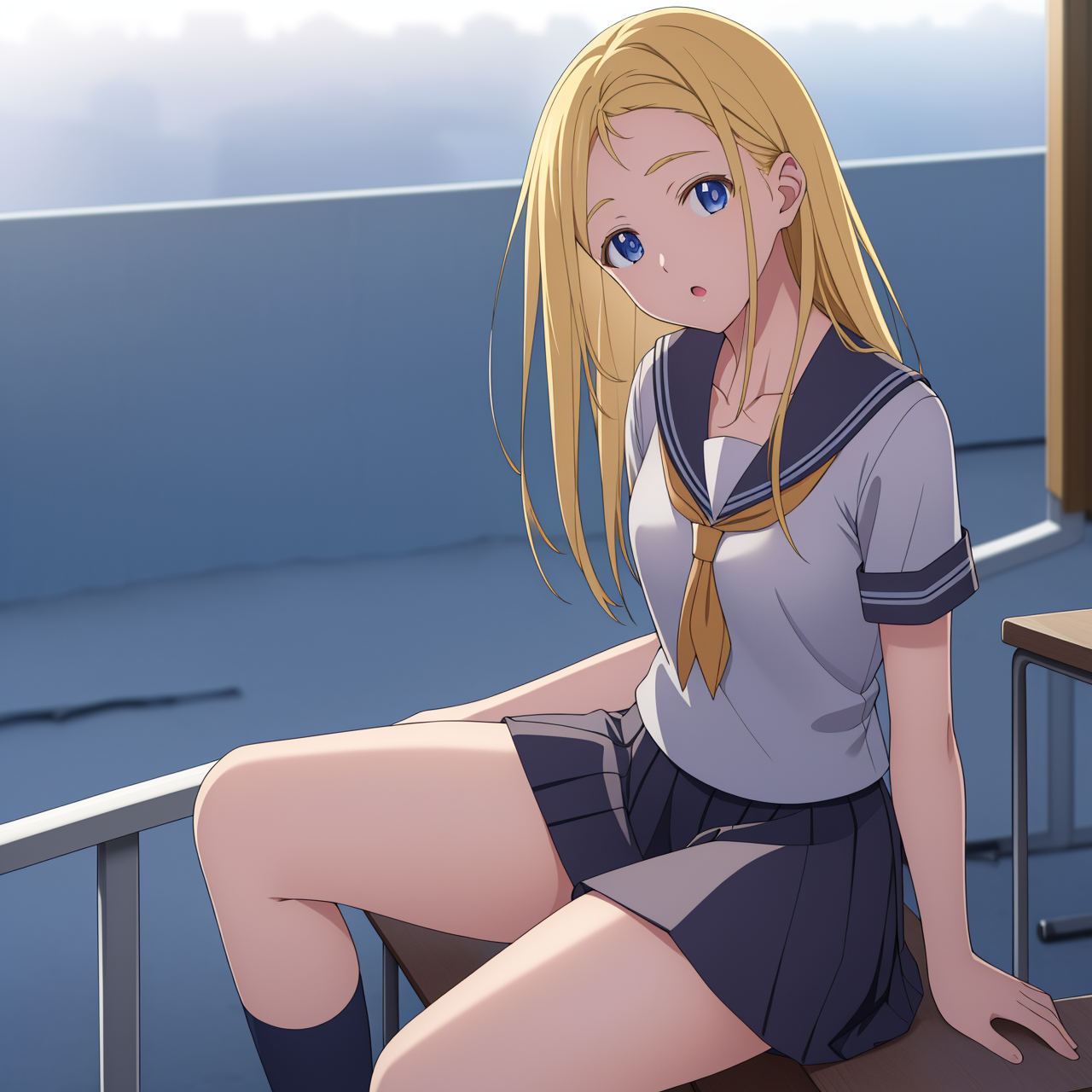 Ushio Kofune/小舟 潮  Summer Time Rendering/サマータイムレンダ normal bangs hair
