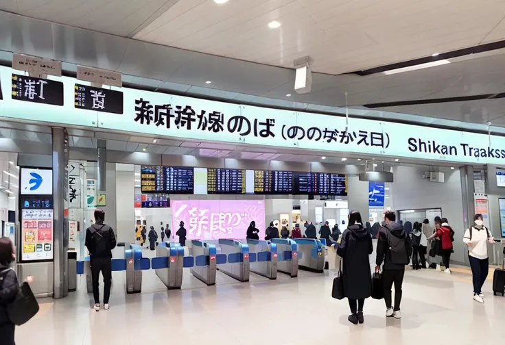masterpiece, best quality, very aesthetic, absurdres,
shinosaka, norikaeguchi, ticket gate, multiple boys, real world location, train station, scenery
<lora:shinosakaeki_norikaeguchi_SDXL_V1:1>