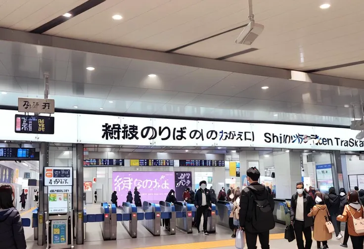 masterpiece, best quality, very aesthetic, absurdres,
shinosaka, norikaeguchi, ticket gate, multiple boys, real world location, train station, scenery
<lora:shinosakaeki_norikaeguchi_SDXL_V1:1>