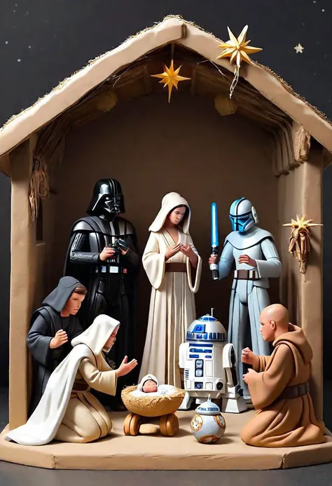 Star Wars Nativity scene