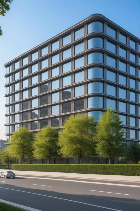 (masterpiece), best quality,8K,no humans, outdoors,
chanyeyuan,industrial park,
building, scenery,blue sky, city,(grass:0.7), day,(tree:0.6),road,car,window, <lora:ZSIndustrialParkV1.0-000046:0.5>