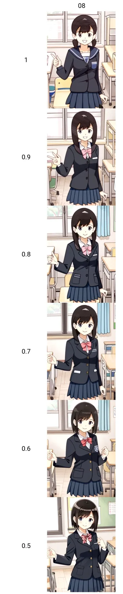 1girl,small_breast,school,school_uniform,classroom,skirt,smile, <lora:kiyofanboxanifull-01:1>