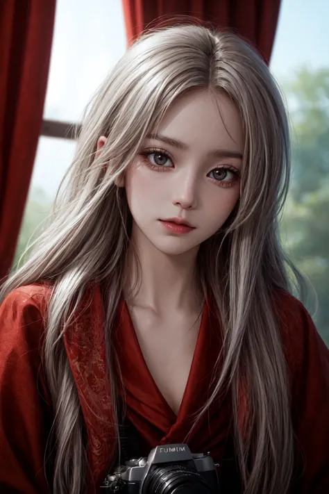 RAW photo, animal, a portrait photo of [Female:Squid:2] humanoid in costume, face, 8k uhd, dslr, soft lighting, high quality, film grain, Fujifilm XT3,  <lora:GoodHands-beta2:1> <lora:hairdetailer:0.4> <lora:add_detail:0.7> <lora:detailed_eye:0.4>